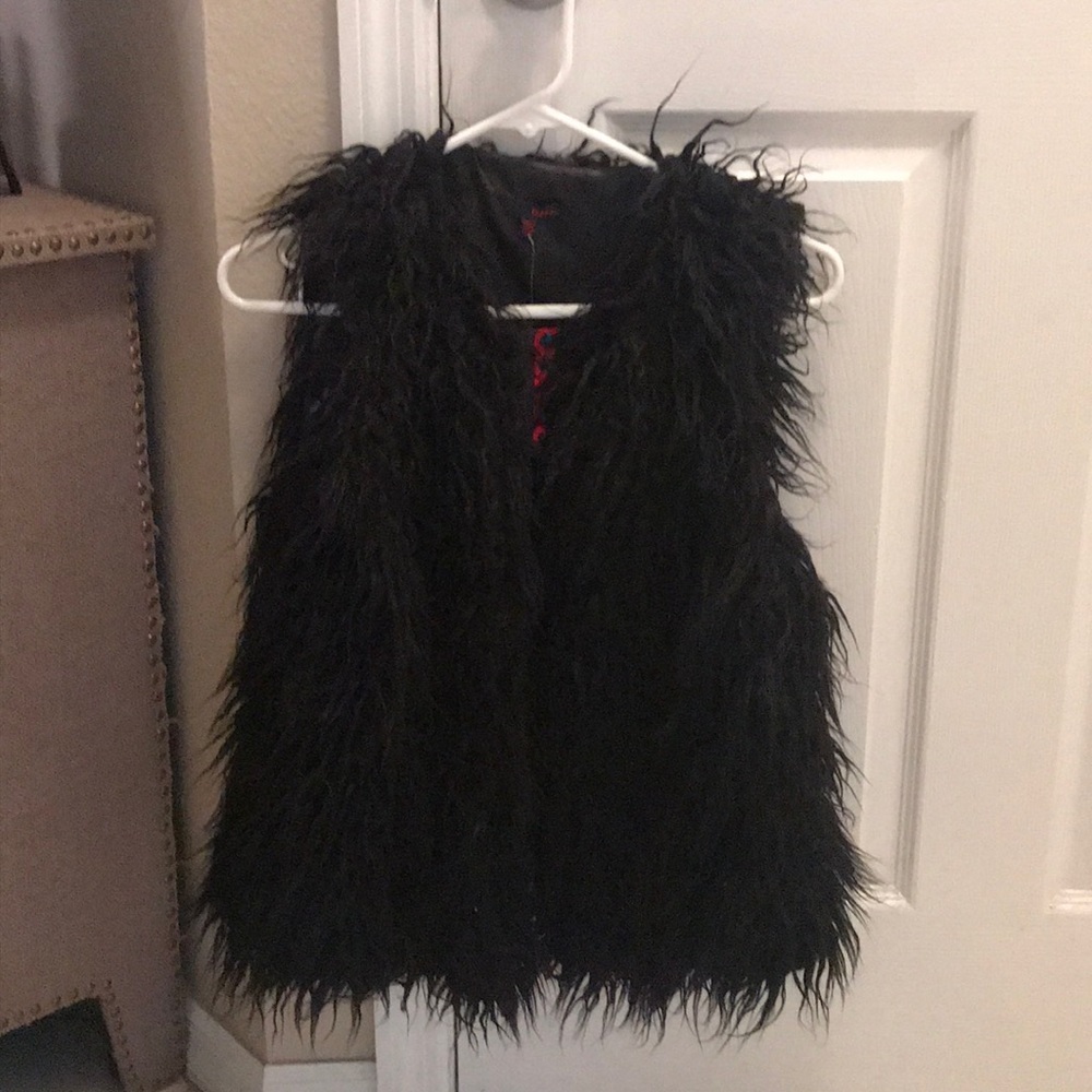 🔥🔥🔥NWT BONGO Black Sherpa Vest 🔥🔥🔥